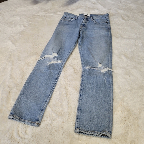Agolde Toni Pristine Jeans 25 Straight Leg NEW - Picture 8 of 9